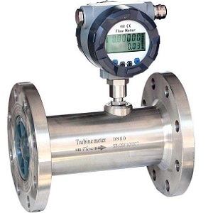 turbine oil flow meter