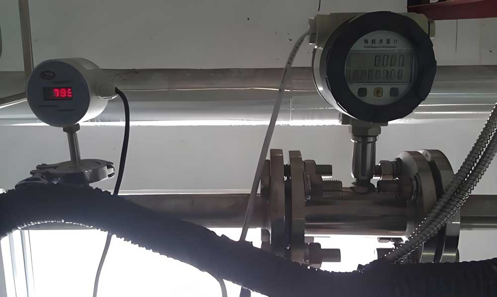 turbine flow meter measuring soft water flow rate