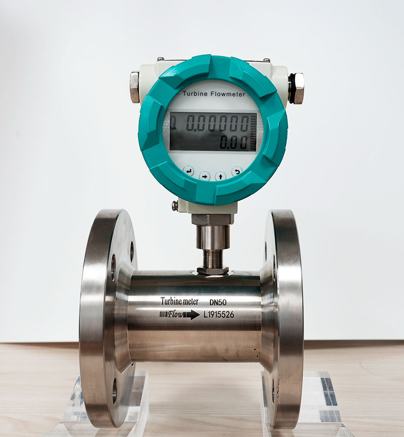 เครื่องวัดอัตราการไหลแบบกังหันสำหรับของเหลวและก๊าซที่มีความหนืดต่ำ turbine flowmeters for low viscosity liquids and gases