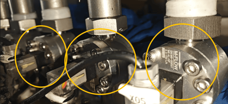 Small diesel flow meter