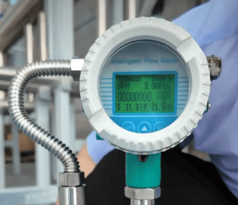 การวัดมวลการไหลของไอน้ำ t/h steam flow mass measurement t/h