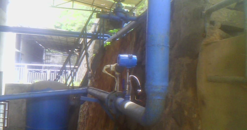การวัดอัตราการไหลของก๊าซคลอรีนด้วยเครื่องวัดอัตราการไหลของมวลความร้อน Chlorine Gas flow measurement by thermal mass flow meter