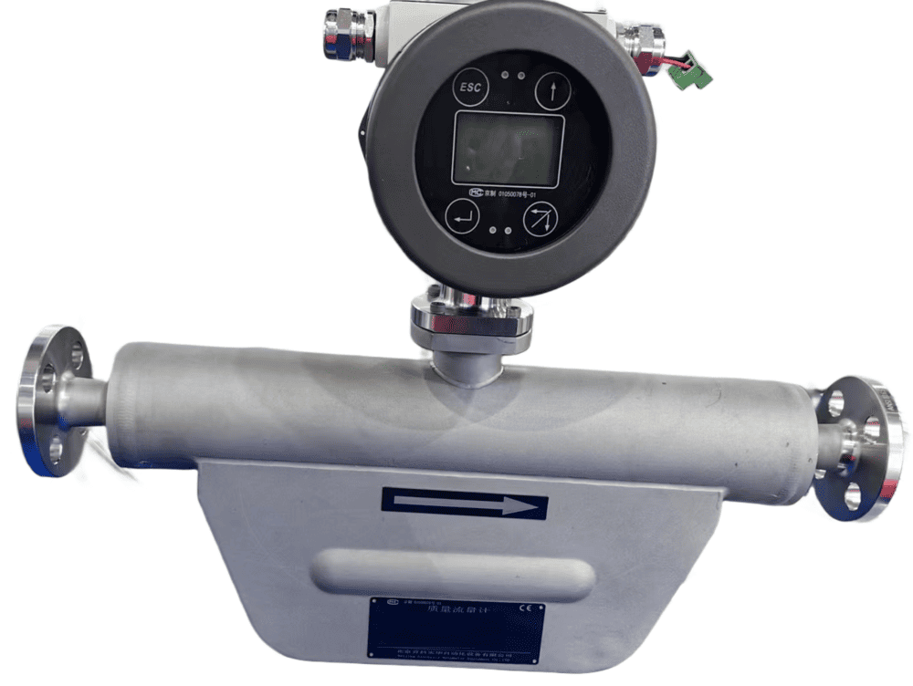 เครื่องวัดอัตราการไหลของมวล Hastelloy Coriolis สำหรับกรด Hastelloy coriolis mass flow meter for acid
