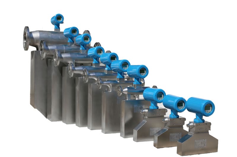 เครื่องวัดอัตราการไหลแบบ Coriolis ที่แตกต่างกัน different coriolis flow meter typpes