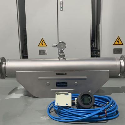 เครื่องวัดอัตราการไหลของมวล Coriolis สำหรับการวัดอัตราการไหลของปิโตรเคมี