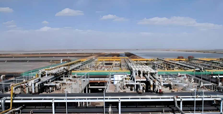 เครื่องวัดอัตราการไหลของน้ำเกลือเป็นสิ่งจำเป็นสำหรับอุตสาหกรรมเคมีทะเลสาบเกลือ Saline water flow meter is needed for salt lake chemical industry