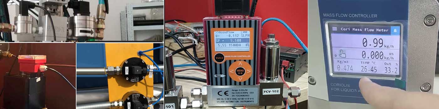 เครื่องวัดอัตราการไหลขนาดเล็กของ Silver Instruments Silver Instruments Small flow meters