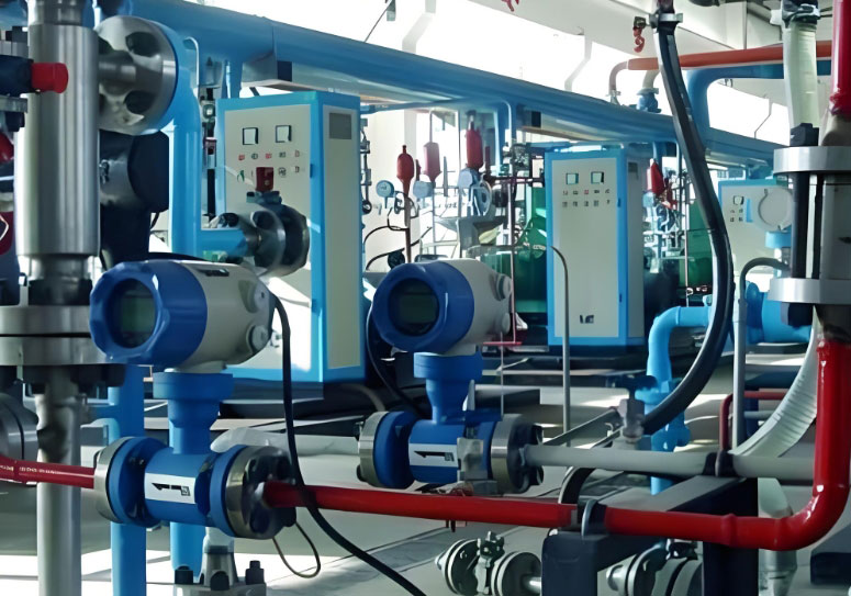 เครื่องวัดอัตราการไหลแบบแม่เหล็กสำหรับวัดปริมาณไกลคอลและน้ำ Magnetic flow meter for glycol and water measurement