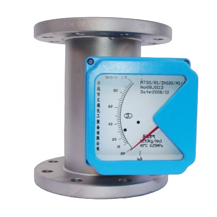 Metal tube flow meter for glycol measurement