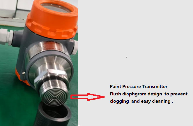 Flush Diaphragm design of pressure sensor