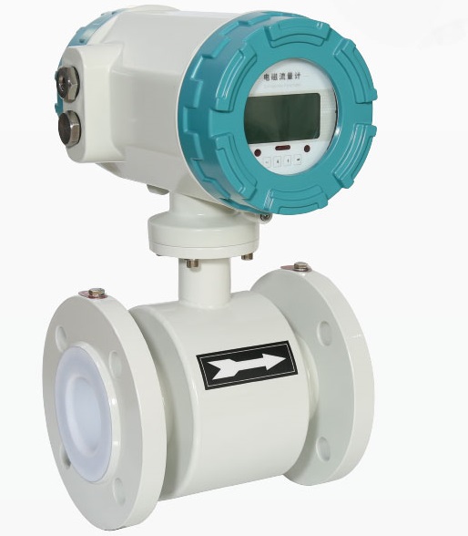 Magnetic flow meter for RO water