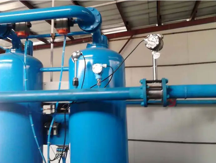 Compressed air flow meter application